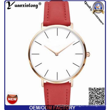 Yxl-939 New Fashion Small Leather Strap Geneva Watch Women Candy Color Casual Jelly Watch for Ladies